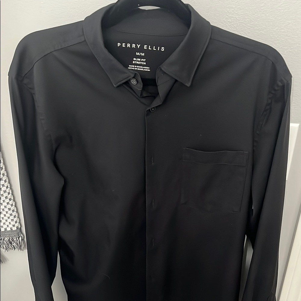 Perry Ellis Black Men's Shirt